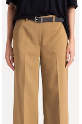 Calça Lilla Patte D`eph Buttons Ocre